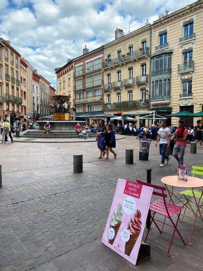 Apartament Meuble Tourisme Carmes 2 Etoiles, Entree Autonome,Wifi, Climatise, Petit Parking Prive Tuluza Zewnętrze zdjęcie