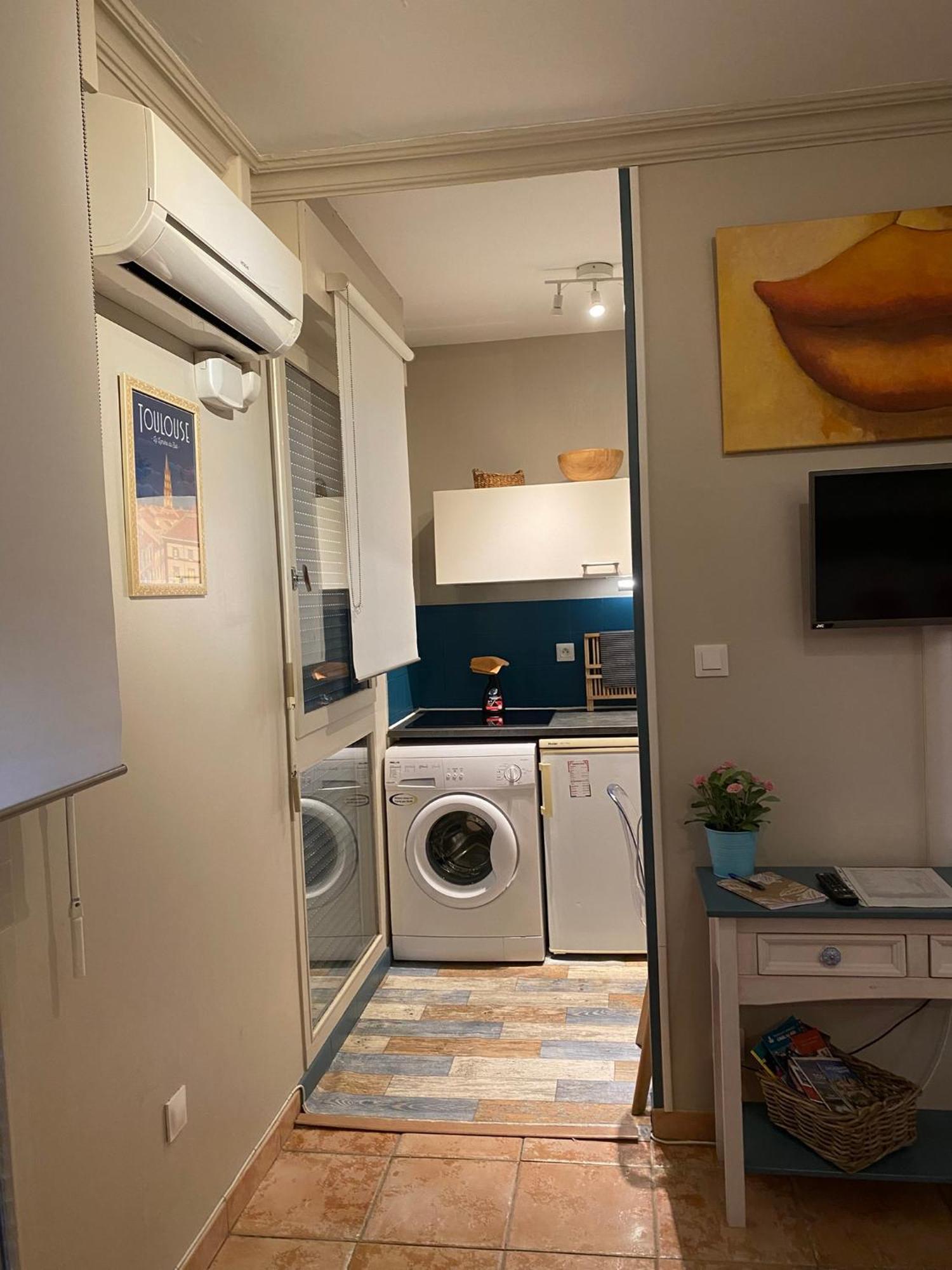 Apartament Meuble Tourisme Carmes 2 Etoiles, Entree Autonome,Wifi, Climatise, Petit Parking Prive Tuluza Zewnętrze zdjęcie