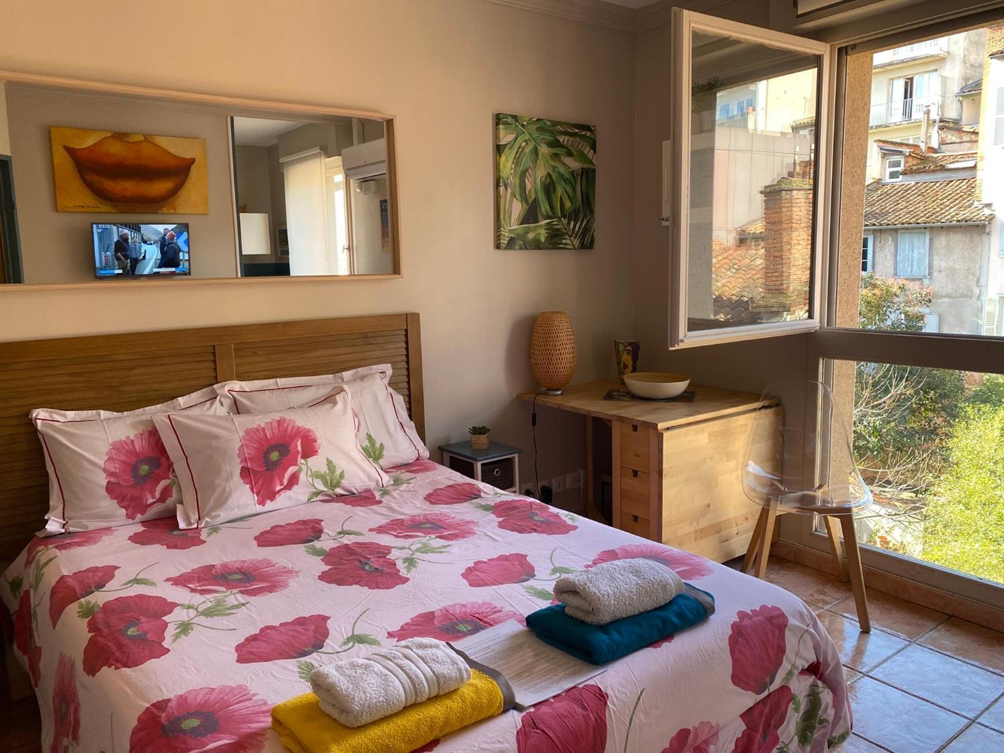Apartament Meuble Tourisme Carmes 2 Etoiles, Entree Autonome,Wifi, Climatise, Petit Parking Prive Tuluza Zewnętrze zdjęcie